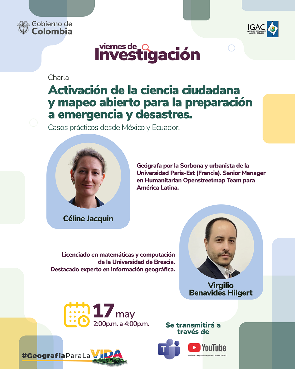 Activación de la ciencia ciudadana y mapeo abierto para la preparación a emergencia y desastres