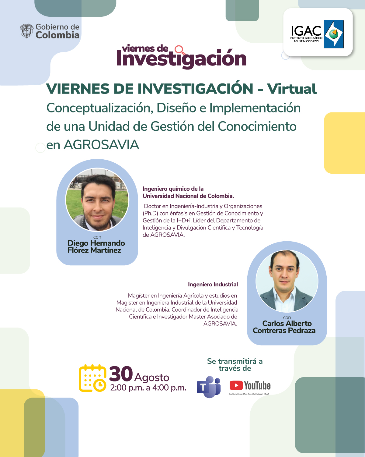 Conceptualización, Diseño e Implementación de una Unidad de Gestión del Conocimiento en AGROSAVIA