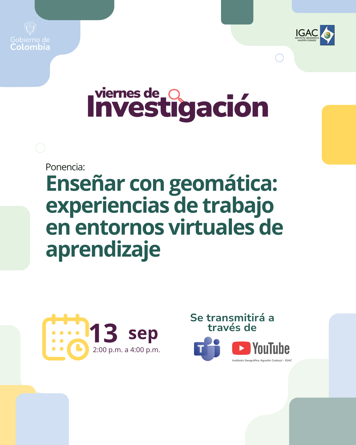 Enseñar con Geomática: experiencias de trabajo en entornos virtuales de aprendizaje