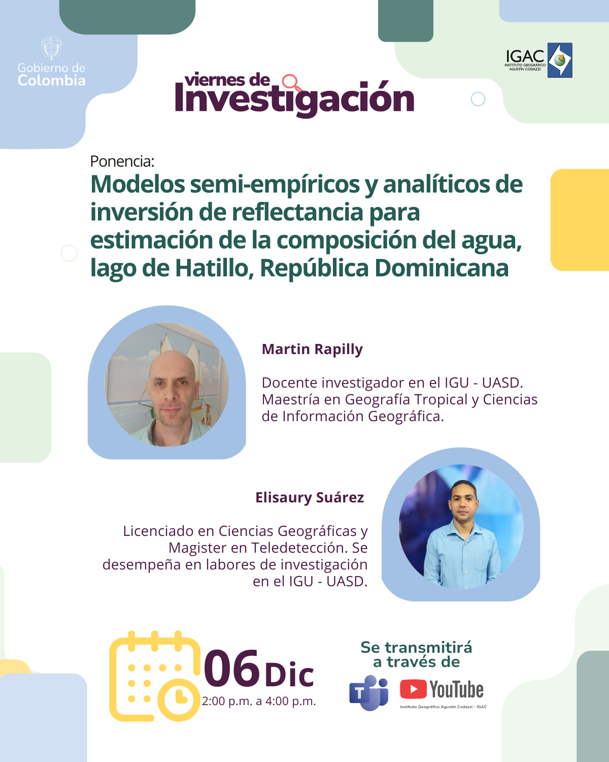Modelos semi-empíricos y analíticos de inversión de reflectancia para estimación de la composición del agua