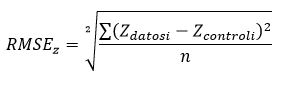 formula altura de un punto obtenido del modelo digital de terreno